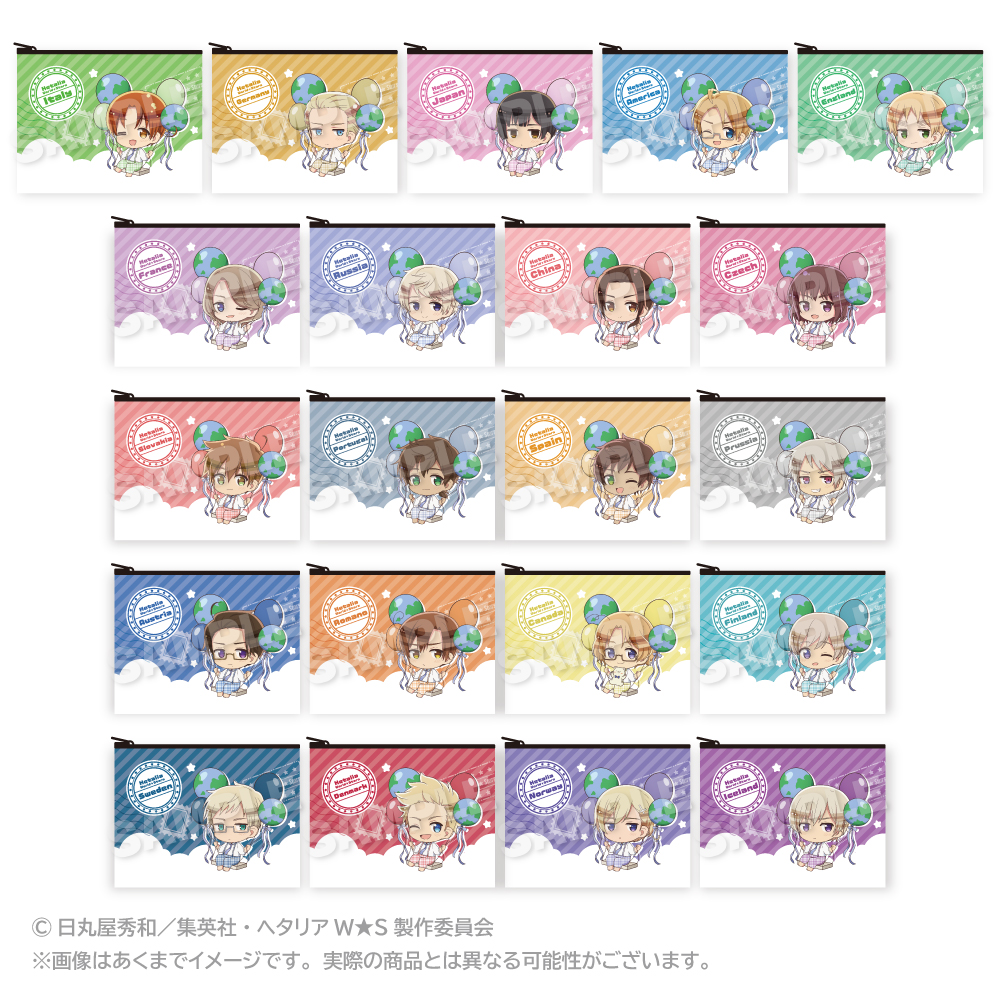 ばるんこフラットポーチ |アニメ「ヘタリア World☆Stars」公式サイト